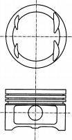 Поршень NURAL 87-119000-00