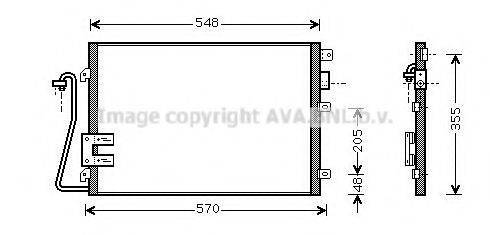 Конденсатор, кондиціонер AVA QUALITY COOLING RT5376D