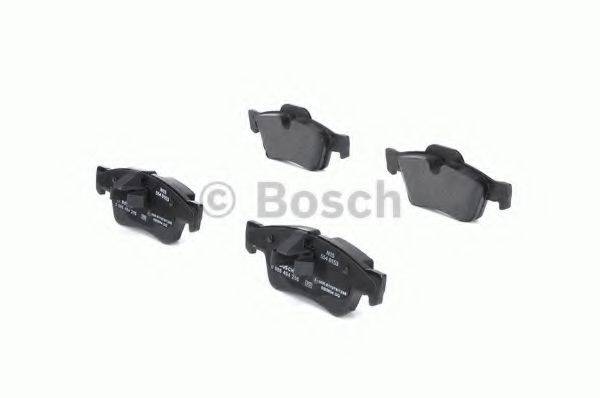 Комплект гальмівних колодок, дискове гальмо BOSCH 0 986 494 256