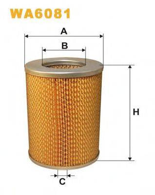 Повітряний фільтр WIX FILTERS WA6081