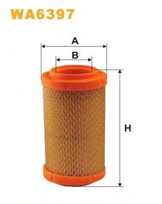 Повітряний фільтр WIX FILTERS WA6397